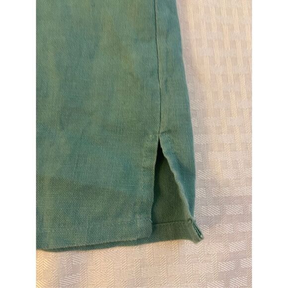 Orvis top shirts buttons small green 100 linen white translucent buttons #70534 - Picture 8 of 8